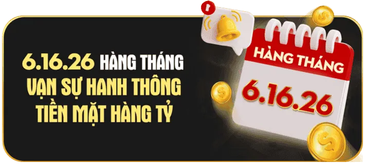 Banner khuyến mãi nạp lại hàng ngày cho game bắn cá